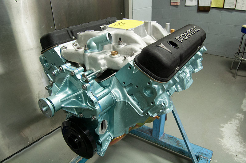 Pontiac engine block