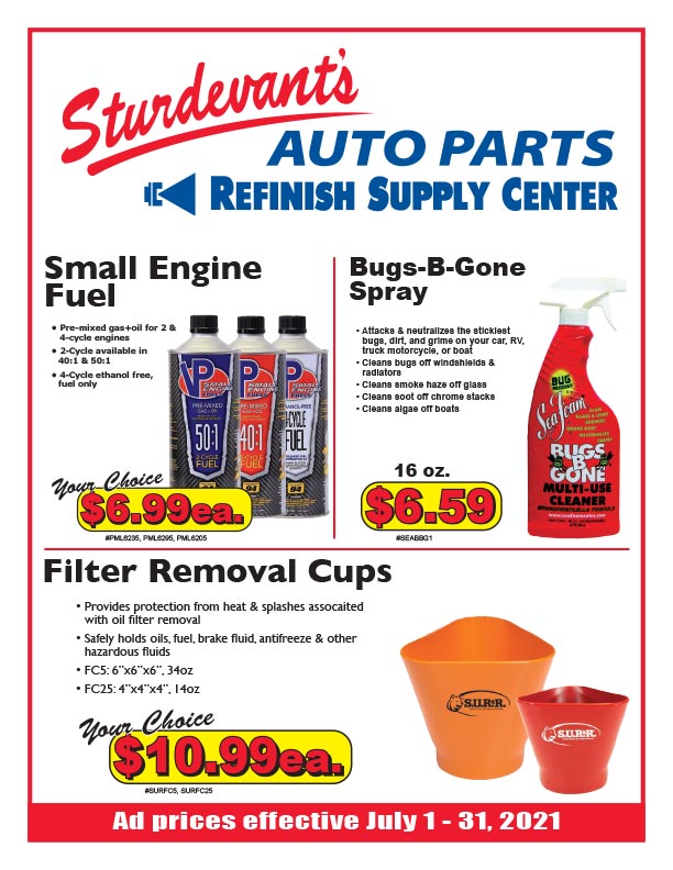 Sturdevant's Auto Parts, Automotive Parts, Accessories, Paint & Body